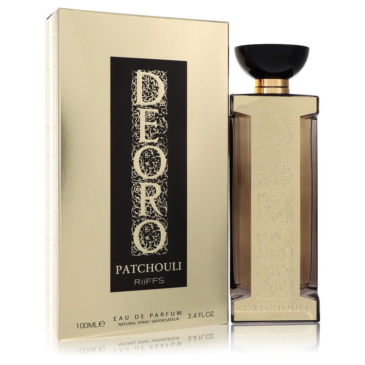 Riiffs Deoro Patchouli Cologne 3.4 oz Eau De Parfum Spray (Unisex) Guatemala