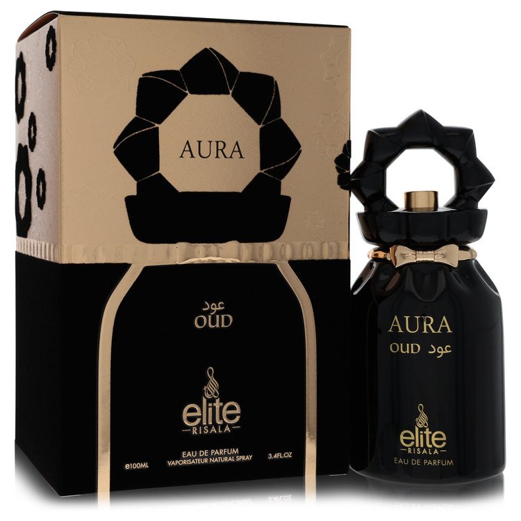 Risala Elite Aura Oud Cologne by Risala Cologne 3.4 Oz Eau De Parfum Spray (Unisex)