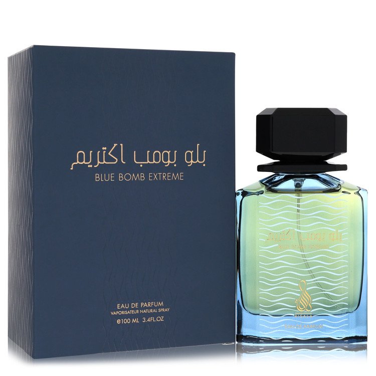 Risala Blue Bomb Extreme Cologne by Risala Cologne 3.4 Oz Eau De Parfum Spray