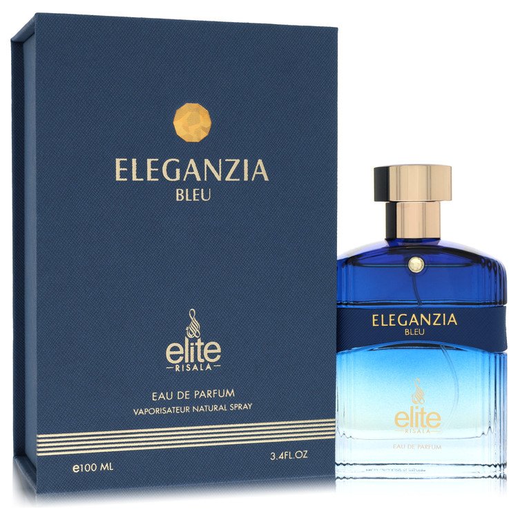 Risala Elite Eleganzia Bleu Cologne by Risala Cologne 3.4 Oz Eau De Parfum Spray