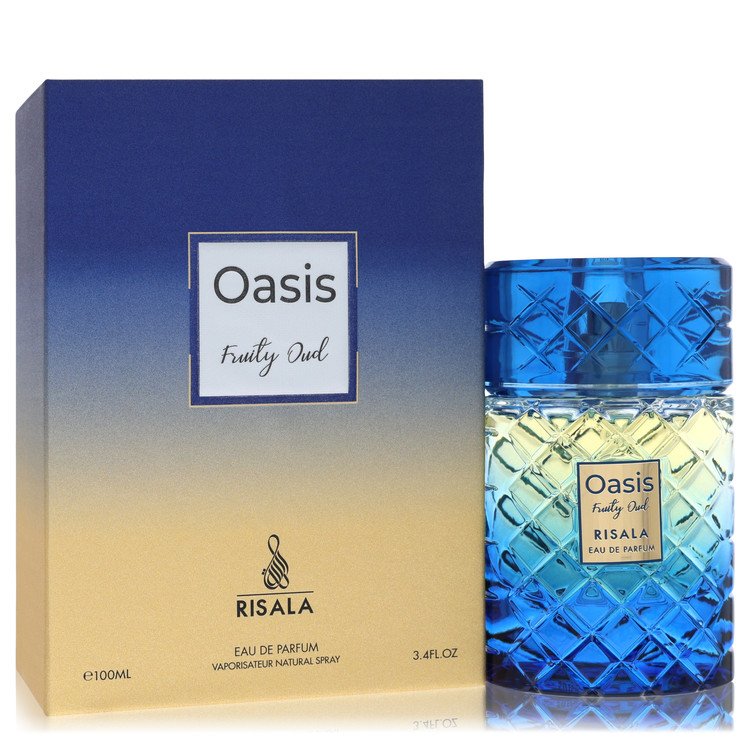 Risala Oasis Fruity Oud Perfume by Risala Perfume 3.4 Oz Eau De Parfum Spray