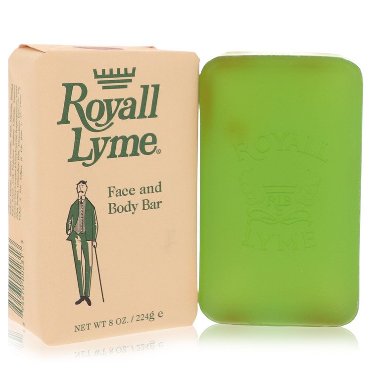 Royall Fragrances Royall Lyme Cologne 8 oz Face and Body Bar Soap Guatemala