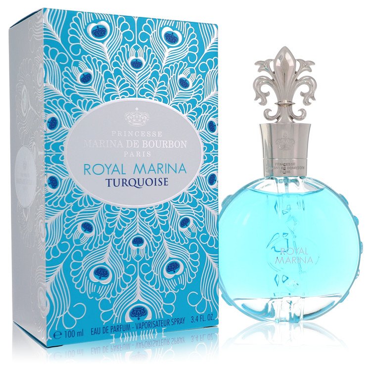 Royal Marina Turquoise by Marina De Bourbon - Eau De Parfum Spray 3.4 oz 100 ml for Women