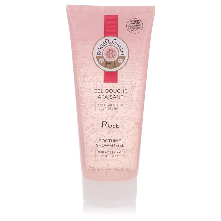 Roger & Gallet Rose Perfume 6.6 oz Soothing Shower Gel Guatemala