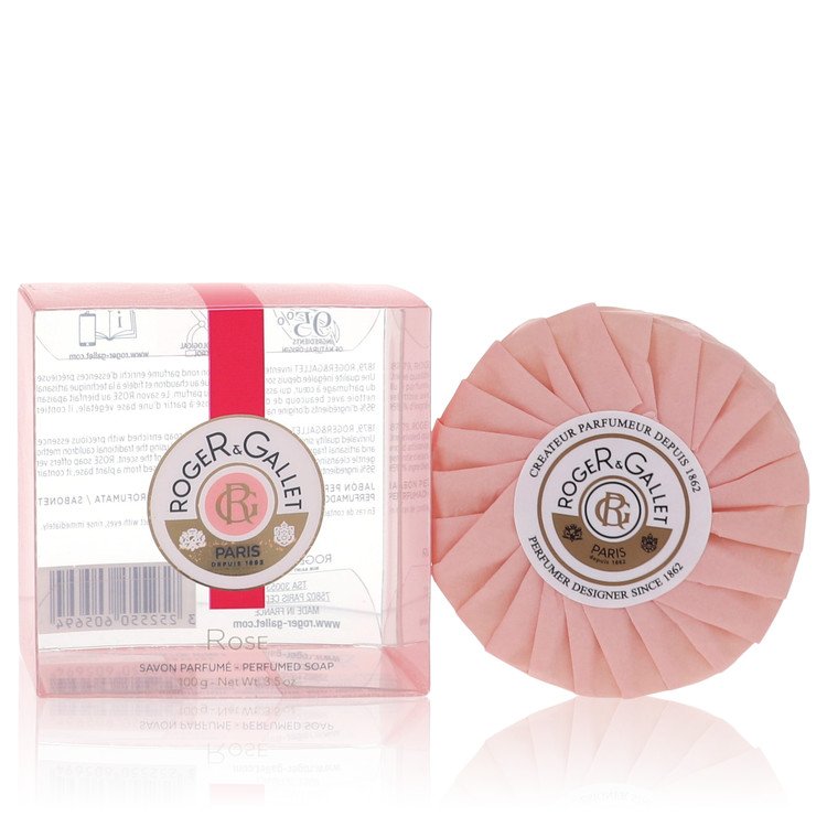 Roger & Gallet Rose Perfume 3.5 oz Soap Guatemala