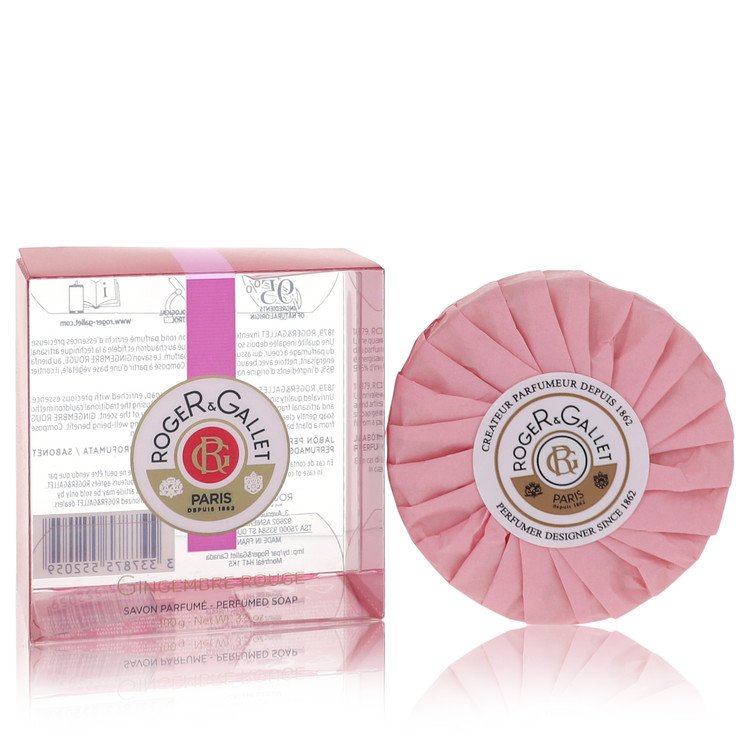 Roger & Gallet Gingembre Rouge Perfume 3.5 oz Soap Guatemala