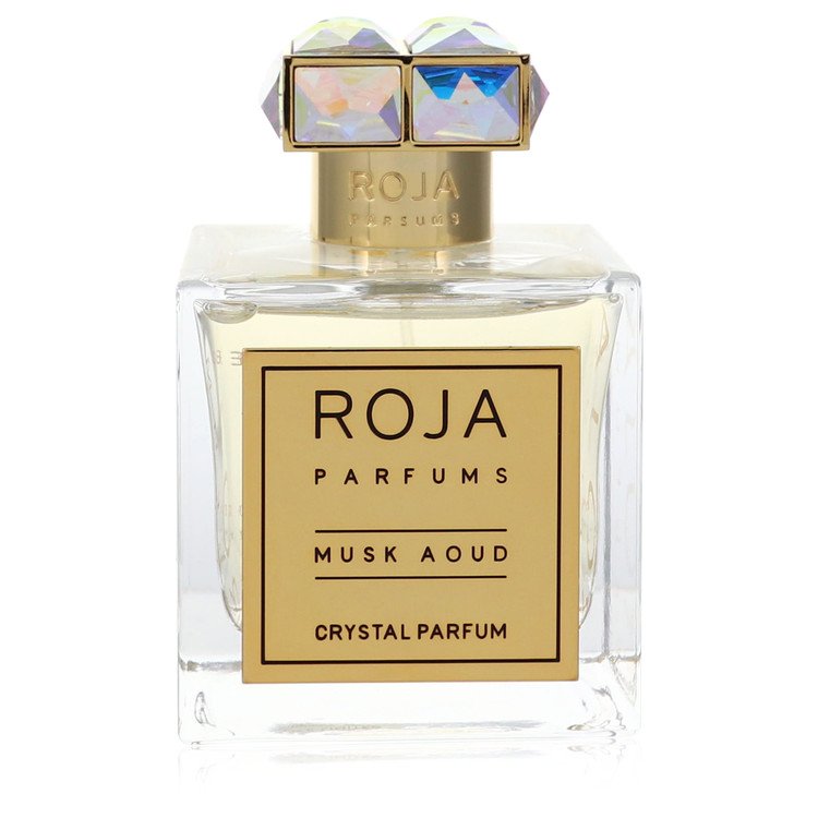 Roja Musk Aoud Crystal Perfume by Roja Parfums 3.4 oz Extrait De Parfum Spray (Unisex )unboxed