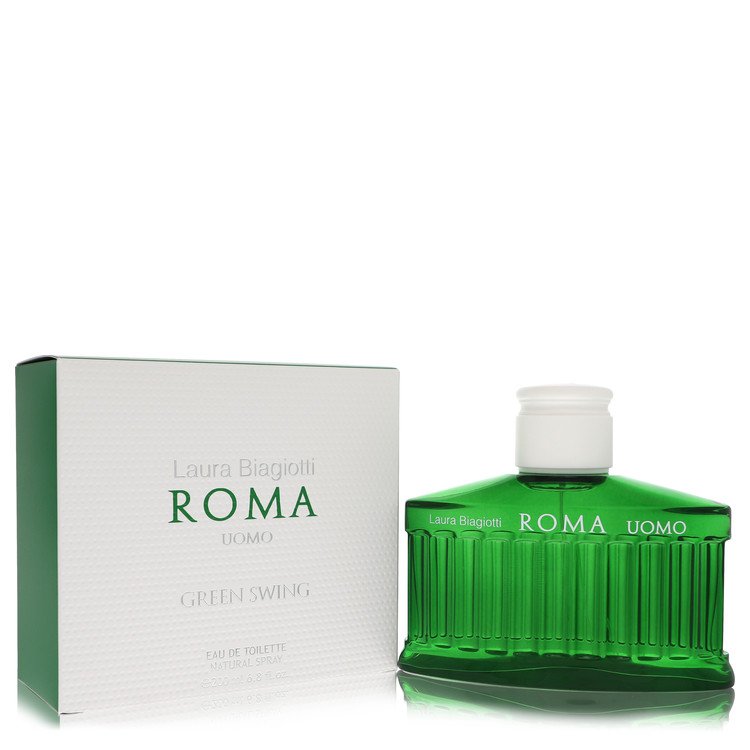 Roma Uomo Green Swing Cologne by Laura Biagiotti 6.8 oz Eau De Toilette Spray