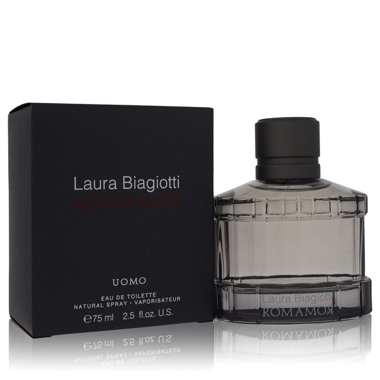 Laura Biagiotti Romamor Uomo Cologne 2.5 oz Eau De Toilette Spray Guatemala