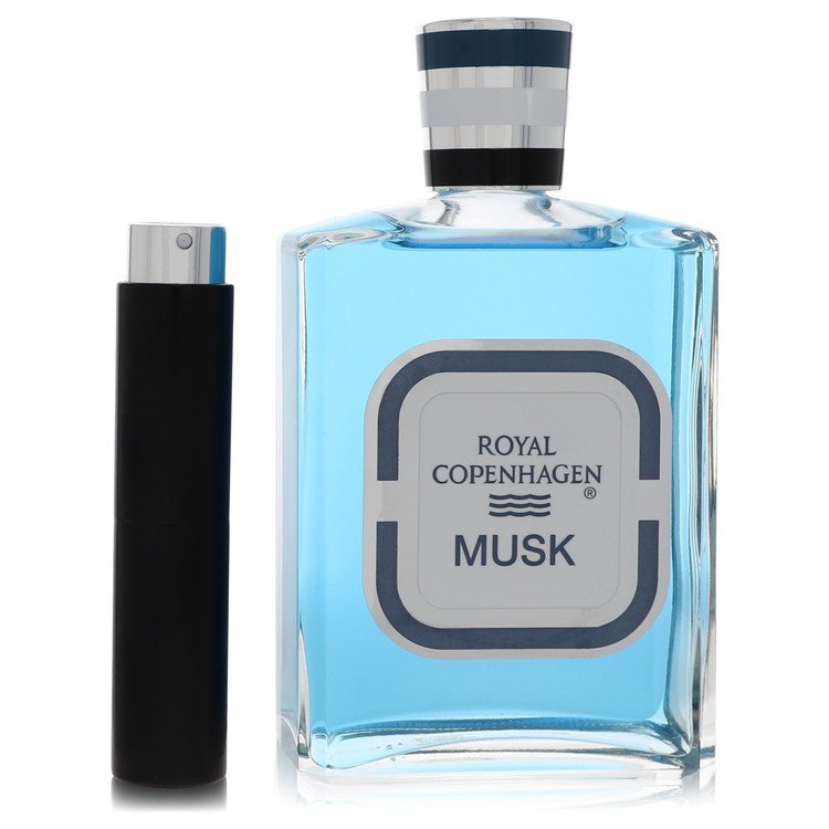 Royal Copenhagen Musk Cologne by Royal Copenhagen Cologne 0.27 Oz Travel Spray