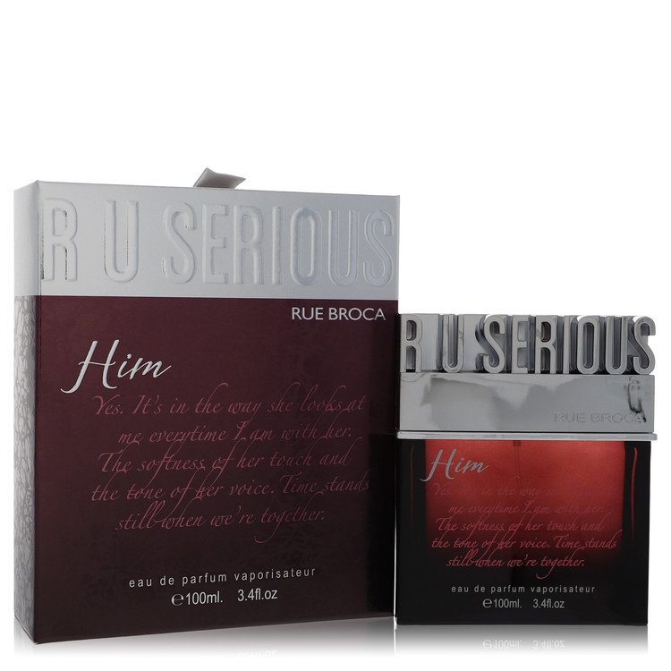 Rue Broca R U Serious Him Cologne 3.4 oz Eau De Parfum Spray Guatemala