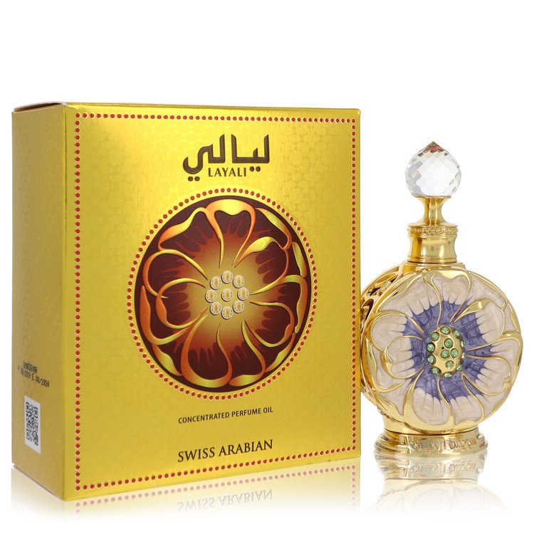 Swiss Arabian Layali by Swiss Arabian Women Concentrated Perfume Oil 0.5 oz Image