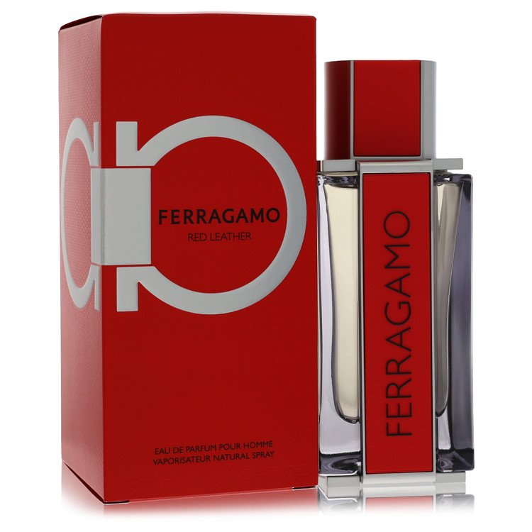 Salvatore Ferragamo Red Leather Cologne by Salvatore Ferragamo Cologne 3.4 Oz Eau De Parfum Spray