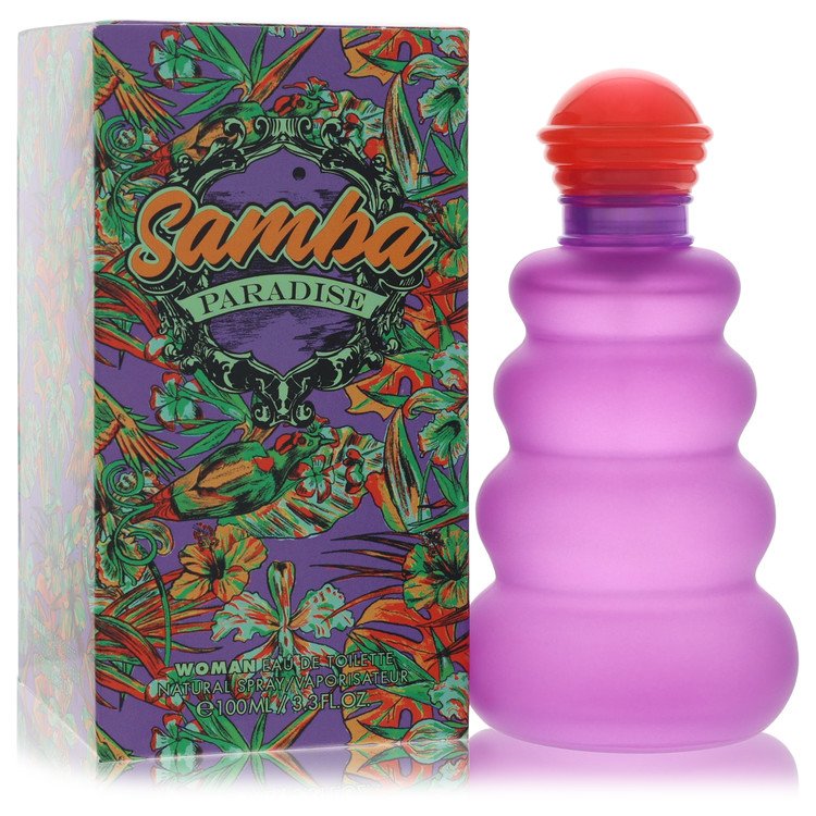 Samba Paradise Perfume by Samba Perfume 3.3 Oz Eau De Toilette Spray