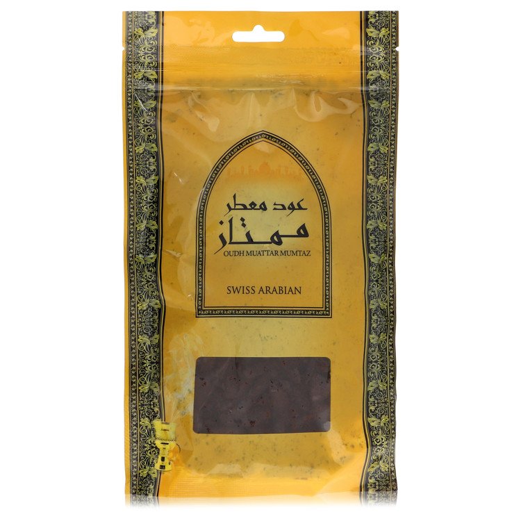 Swiss Arabian Oudh Muattar Mumtaz by Swiss Arabian Men Bakhoor Incense (Unisex) 250 grams Image