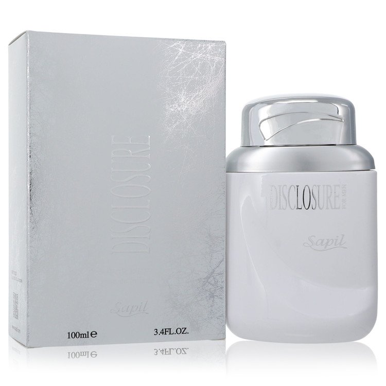 Sapil Disclosure Cologne by Sapil 3.4 oz Eau De Toilette Spray (White Box)