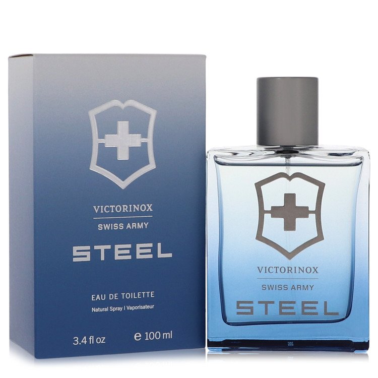 Swiss Army Steel Cologne by Swiss Army 3.4 oz EDT Spray for Men -  547778