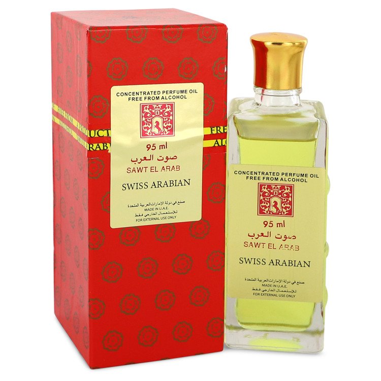 Sawt El Arab Perfume by Swiss Arabian 3.2 oz Concentrated Perfume Oil Free From Alcohol (Unisex)