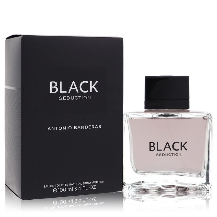 Seduction In Black by Antonio Banderas - Eau De Toilette Spray 3.4 oz 100 ml for Men