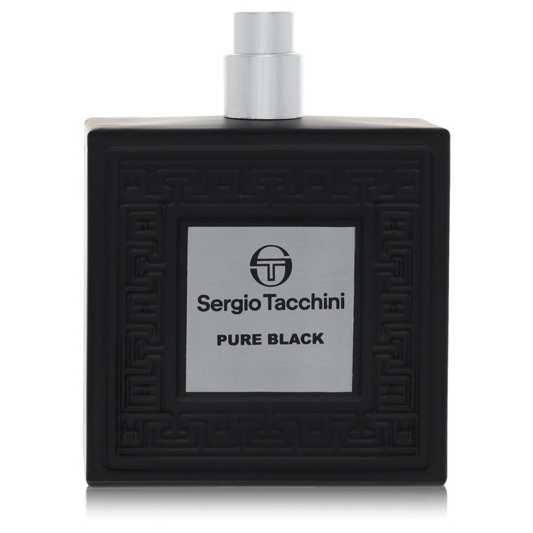Sergio Tacchini Pure Black Cologne by Sergio Tacchini Cologne 3.4 Oz Eau De Toilette Spray (Tester)