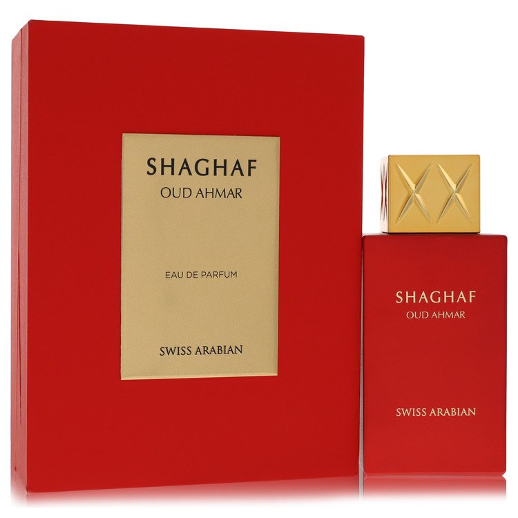 Shaghaf Oud Ahmar Cologne by Swiss Arabian Cologne 2.5 Oz Eau De Parfum Spray (Unisex)
