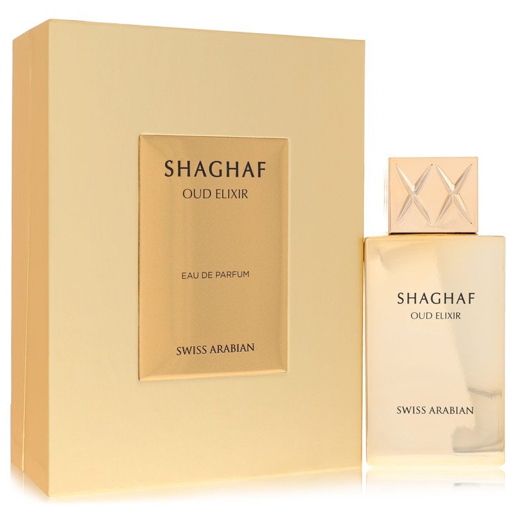 Shaghaf Oud Elixir Perfume by Swiss Arabian Perfume 2.5 Oz Eau De Parfum Spray (Unisex)