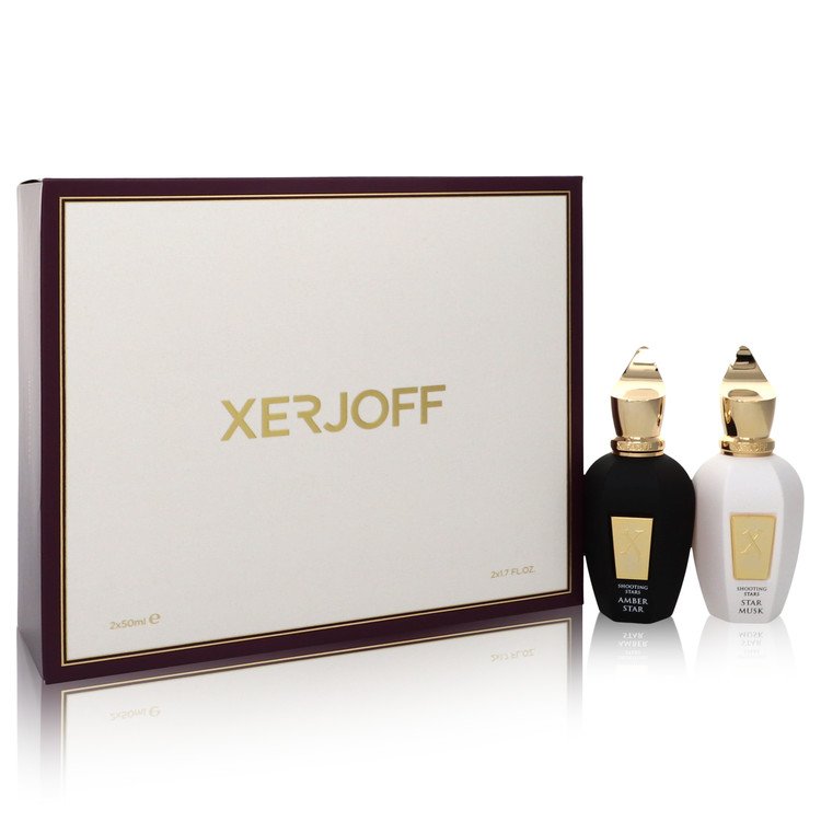 Xerjoff Shooting Stars Amber Star & Star Musk Cologne Gift Set - 1.7 oz EDP in Amber Star + 1.7 oz EDP in Star Musk Both Unisex Fragrances Guatemala