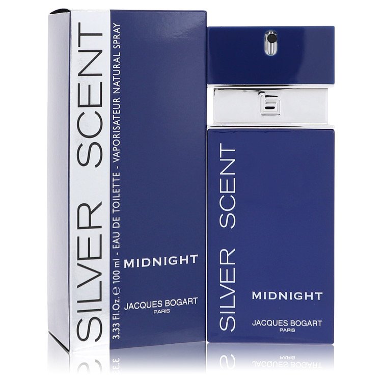 Silver Scent Midnight Cologne by Jacques Bogart 3.4 oz Eau De Toilette Spray