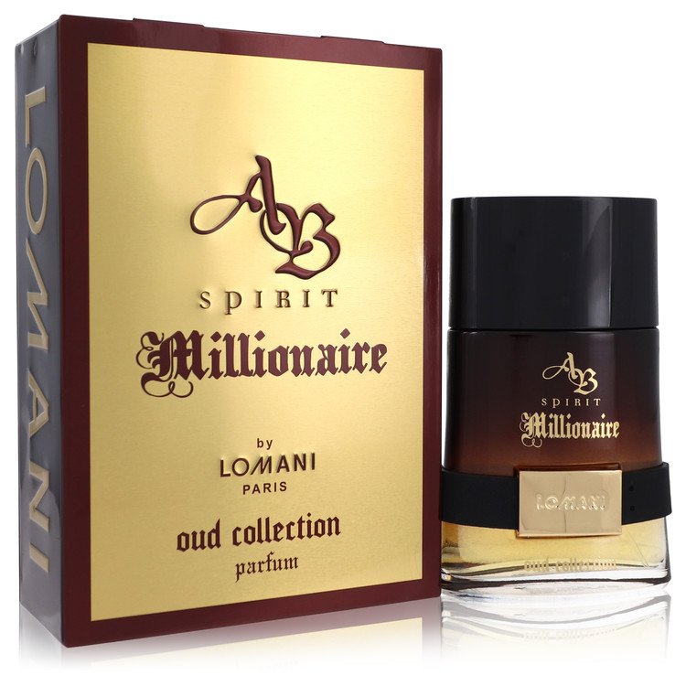 Spirit Millionaire Oud Collection Cologne by Lomani 3.3 oz Eau De Parfum Spray