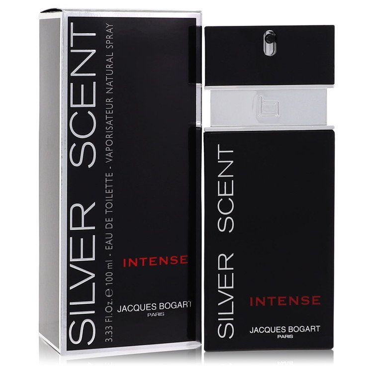 Silver Scent Intense by Jacques Bogart - Eau De Toilette Spray 3.33 oz 98 ml for Men