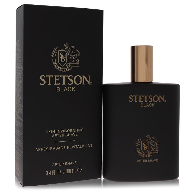 Stetson Black Cologne by Coty 3.4 oz After Shave