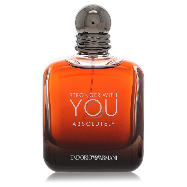 Stronger With You Absolutely Cologne by Giorgio Armani Cologne 3.3 Oz Eau De Parfum Spray (Unboxed)