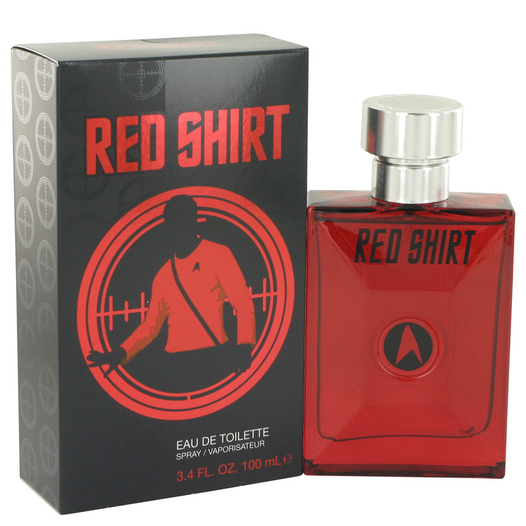 Star Trek Red Shirt by Star Trek - Eau De Toilette Spray 3.4 oz 100 ml for Men