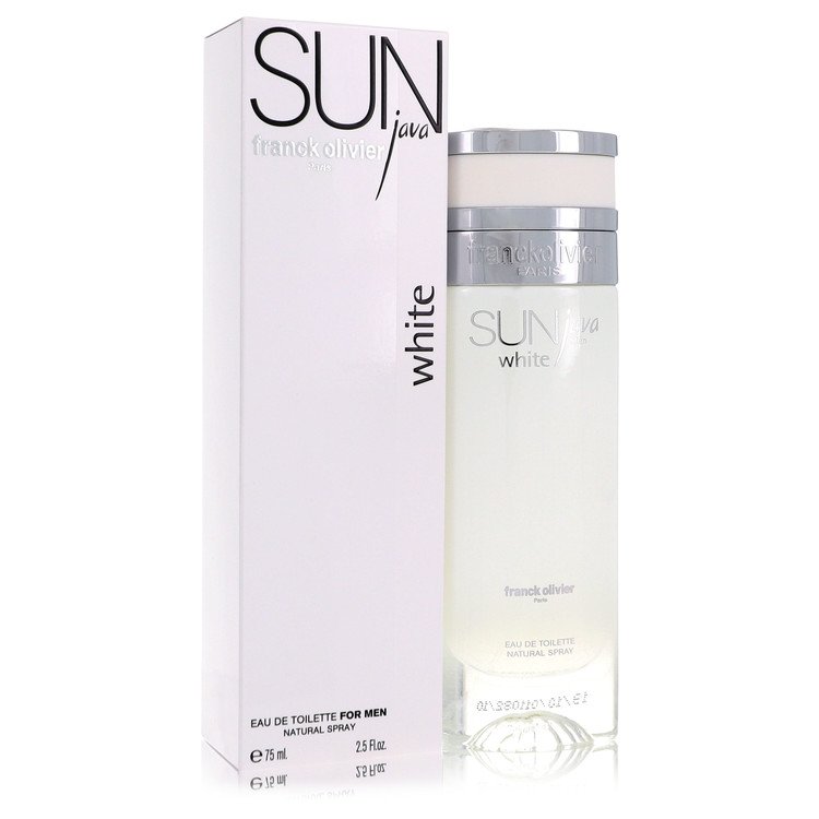 Sun Java White by Franck Olivier - Eau De Toilette Spray 2.5 oz 75 ml for Men