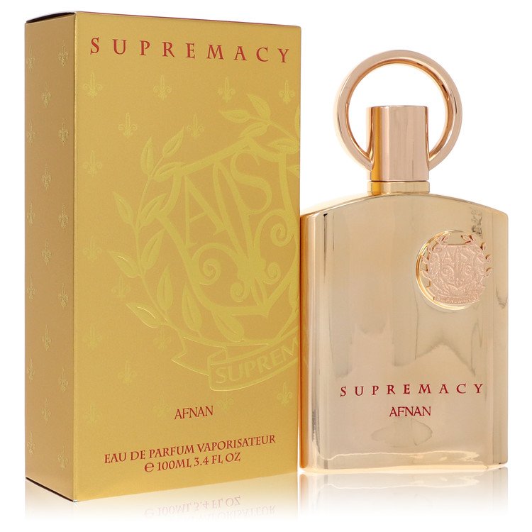 Supremacy Gold by Afnan Men Eau De Parfum Spray (Unisex) 3.4 oz Image