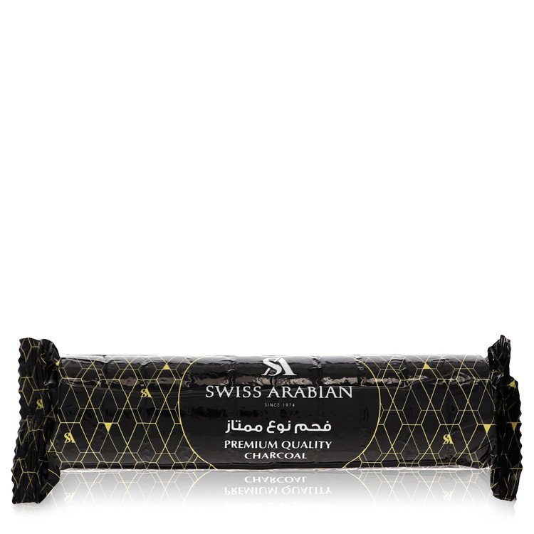 Swiss Arabian Premium Quality Charcoal Cologne by Swiss Arabian 33 mm 10 pieces of Premium Charcoal Briquettes