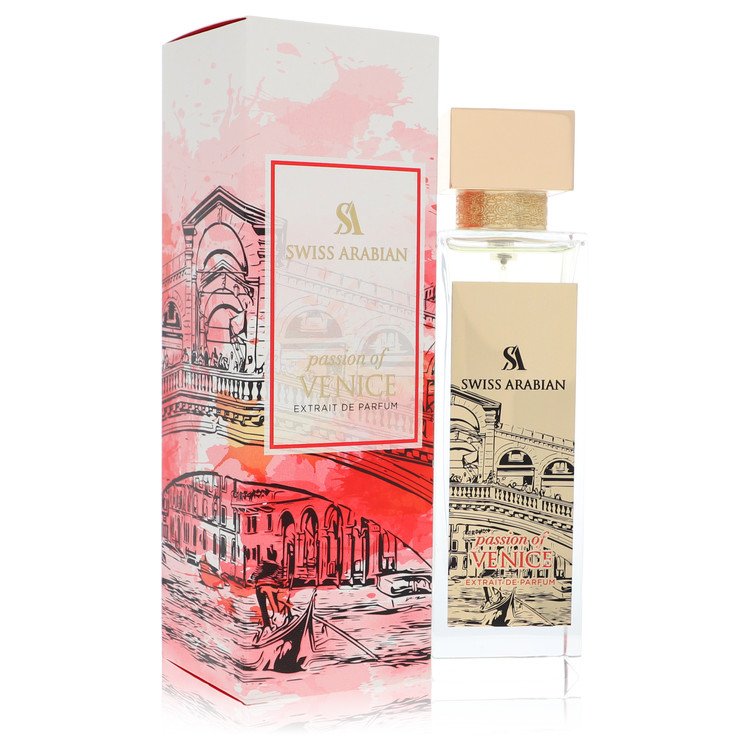 Swiss Arabian Passion Of Venice Perfume by Swiss Arabian Perfume 3.4 Oz Extrait De Parfum Spray (Unixex)