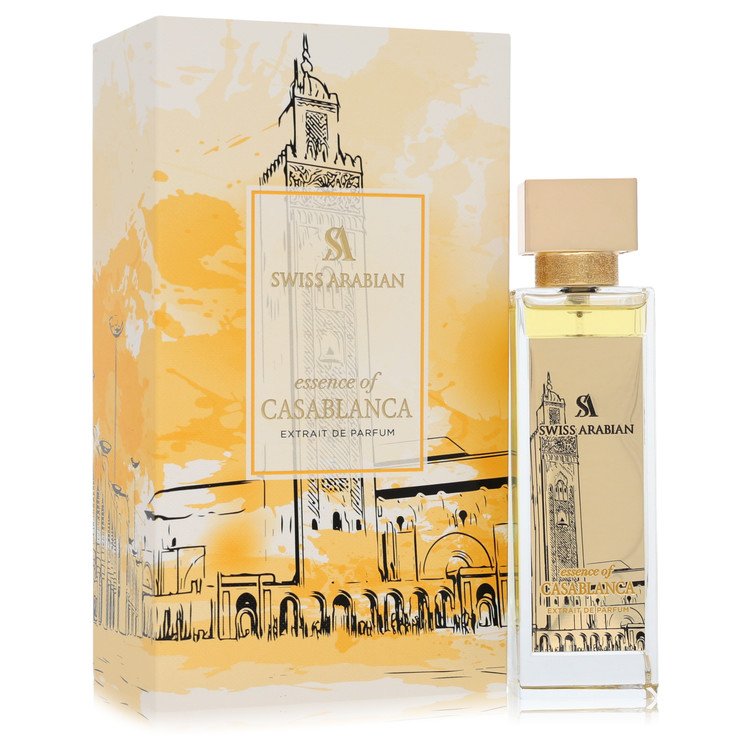 Swiss Arabian Essence Of Casablanca Perfume by Swiss Arabian Perfume 3.4 Oz Extrait De Parfum Spray (Unisex)