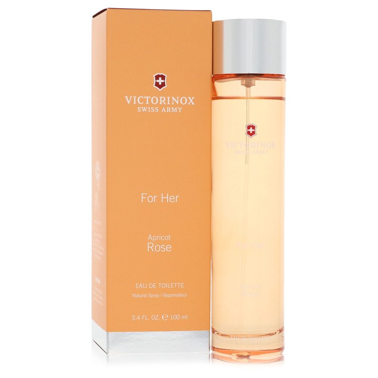 Swiss Army For Her Apricot Rose Perfume by Swiss Army Perfume 3.4 Oz Eau De Toilette Spray