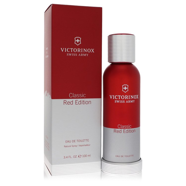 Swiss Army Red Edition Cologne by Victorinox 3.4 oz Eau De Toilette Spray