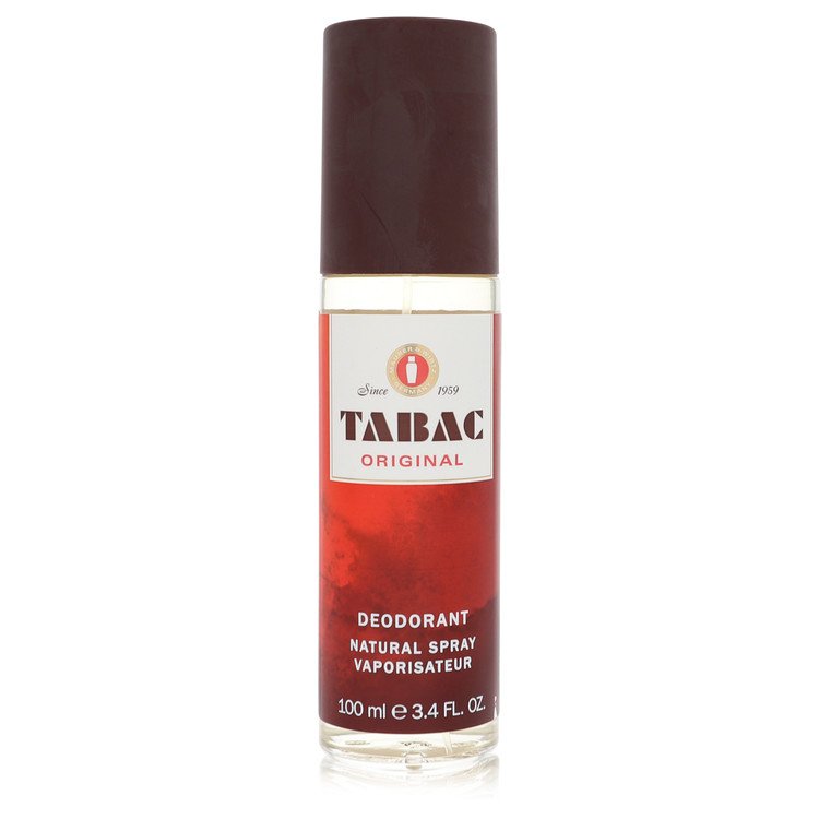 Tabac Cologne by Maurer & Wirtz 3.3 oz Deodorant Spray (Glass Bottle)