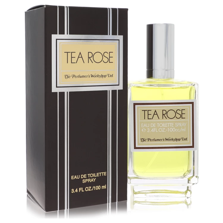 Tea Rose Eau De Toilette Spray By Perfumers Workshop - 3.4 oz Tea Rose Eau De Toilette Spray By Perfumers Workshop - 3.4 oz