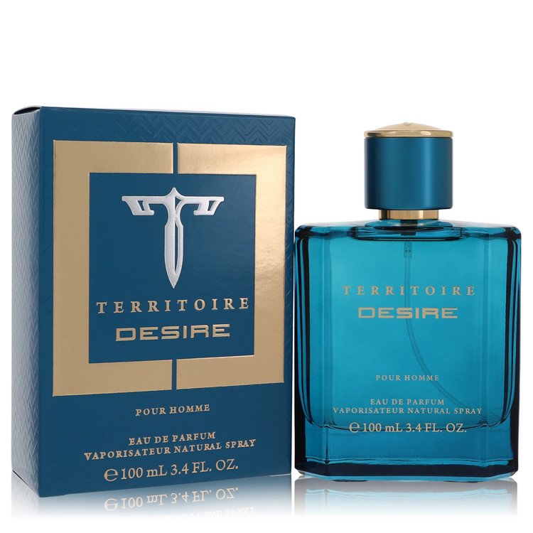 Territoire Desire by YZY Perfume - Eau De Parfum Spray 3.4 oz 100 ml for Men