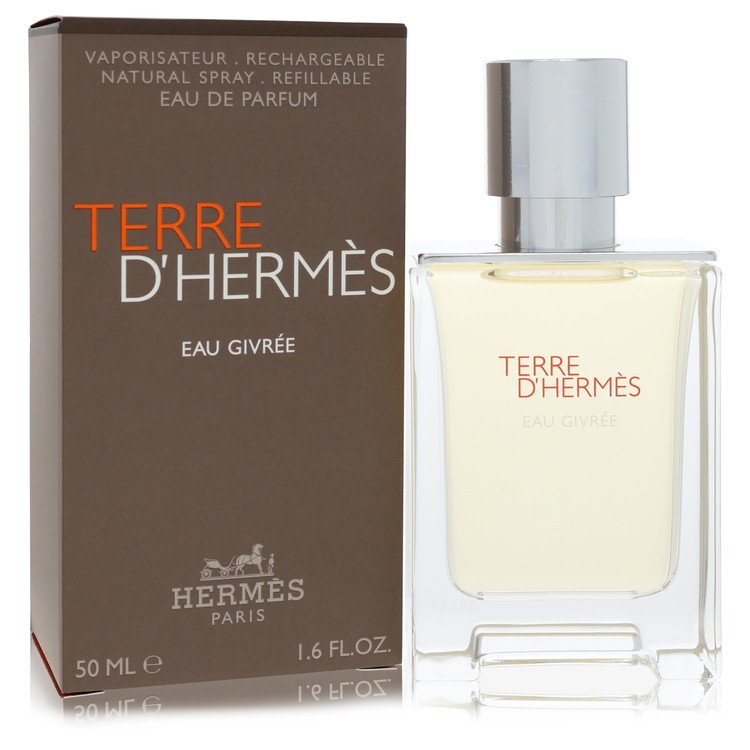 Terre D'hermes Eau Givree Cologne by Hermes Cologne 1.6 Oz Eau De Parfum Refillable Spray