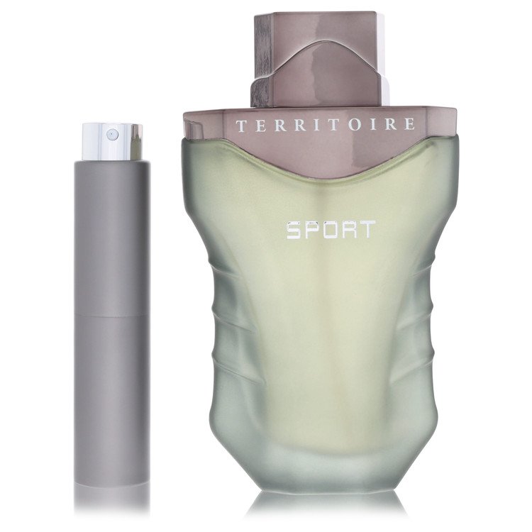 Territoire Sport Cologne by YZY Perfume Cologne 0.27 Oz Travel Spray