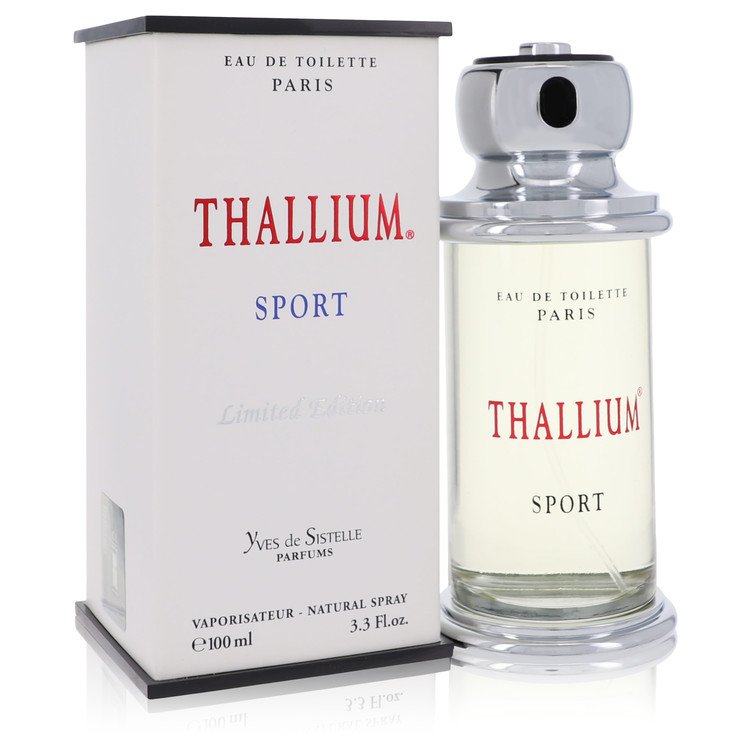 Parfums Jacques Evard Thallium Sport Cologne 3.4 oz Eau De Toilette Spray Guatemala