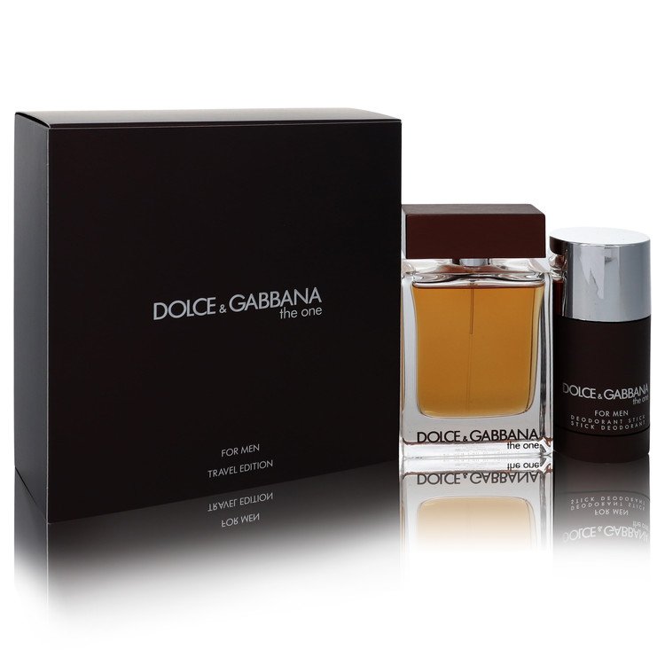 The One Cologne by Dolce & Gabbana -- Gift Set - 3.3 oz Eau De Toilette Spray + 2.4 oz Deodorant Stick