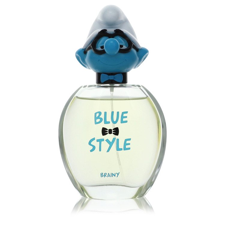 The Smurfs Cologne by Smurfs 3.4 oz Blue Style Brainy Eau De Toilette Spray (unboxed)