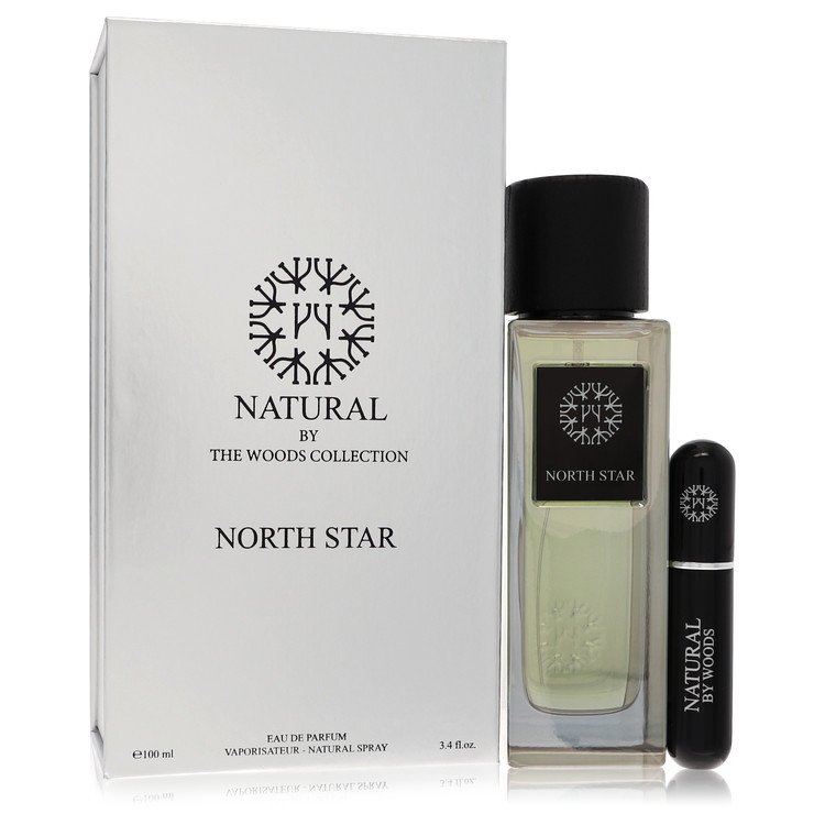 The Woods Collection Natural North Star Perfume by The Woods Collection 3.4 oz Eau De Parfum Spray with Mini Refillable Spray (Unisex)