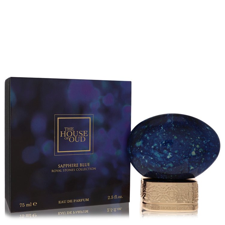 The House Of Oud Sapphire Blue Cologne by The House Of Oud 2.5 oz Eau De Parfum Spray (Unisex)